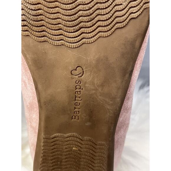 Baretraps Jackeline‎ Ballet Pink Faux Suede Womens 10M Memory Foam - Picture 6 of 6